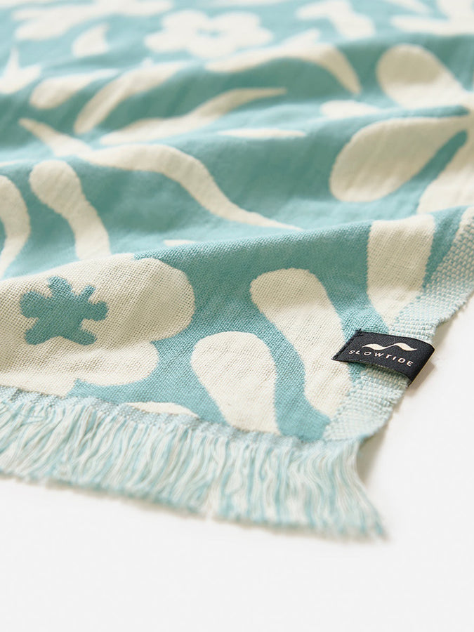 Slowtide Sunny Driftweave Sky Blue Turkish Towel Spring 2026 | SKY BLUE