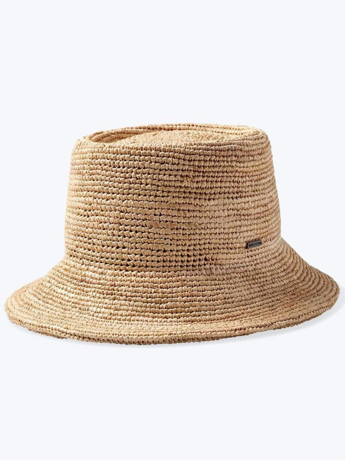 Brixton Ellee Straw Bucket Hat Spring 2026 | TAN