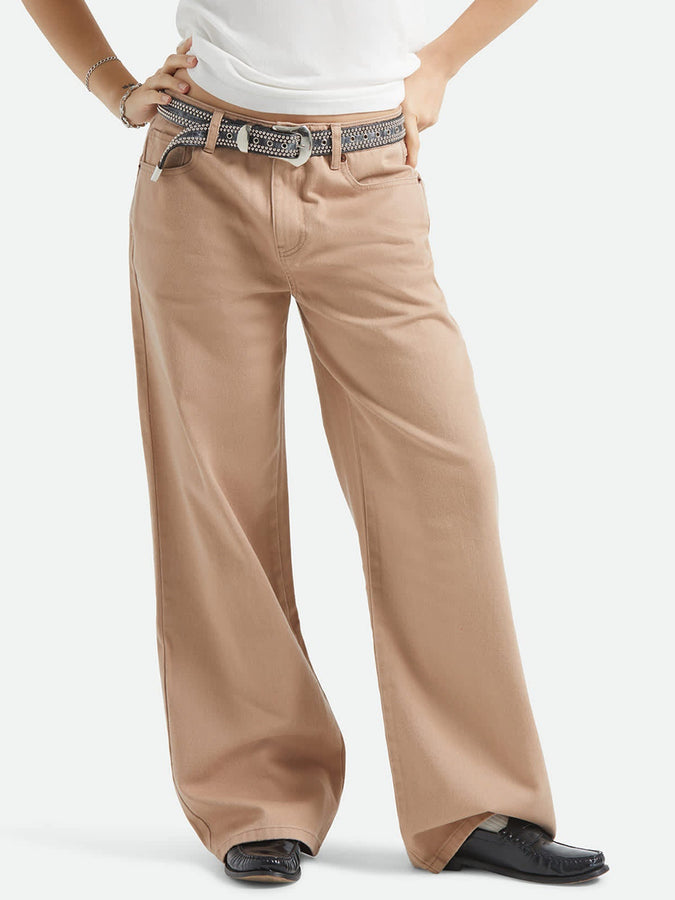 Brixton The Chloe 5 Pocket Pants Spring 2026 | WASHED TIMELESS TAUPE