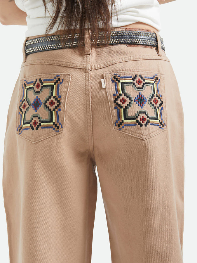 Brixton The Chloe 5 Pocket Pants Spring 2026 | WASHED TIMELESS TAUPE