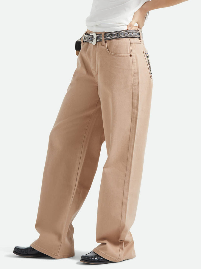 Brixton The Chloe 5 Pocket Pants Spring 2026 | WASHED TIMELESS TAUPE