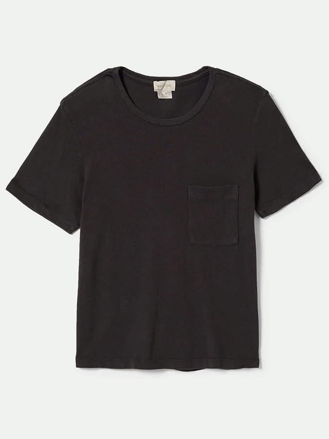 Brixton Carefree Organic Garment Dye Perfect T-Shirt Spring 2026 | BLACK