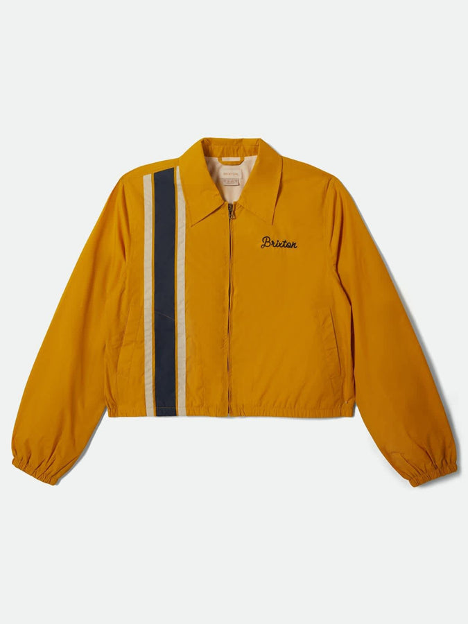 Brixton x Goodyear Mechanics Jacket Spring 2026 | NUGGET GOLD