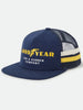 Brixton x Goodyear Service Trucker Hat Spring 2026