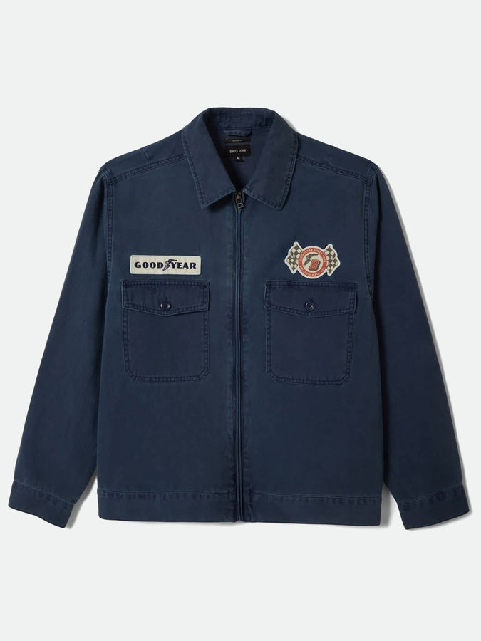 Brixton x Goodyear Trademark LW Spring 2026 | WASHED NAVY