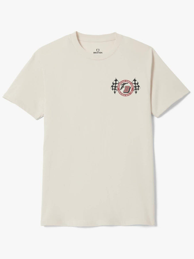 Brixton x Goodyear Speedway T-Shirt Spring 2026 | CREAM