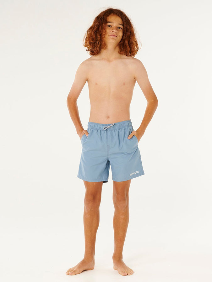 Rip Curl Streamline Offset Volley Boardshorts Spring 2026 | FADED DENIM (4737)