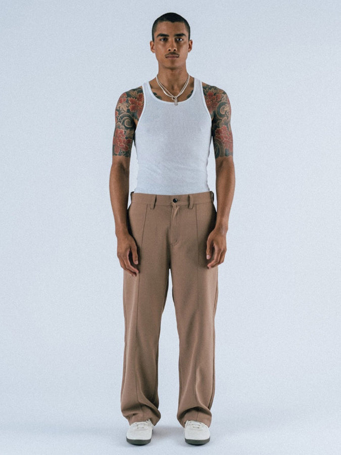 Students Social Slacks Pants Spring 2026 | DARK TAN