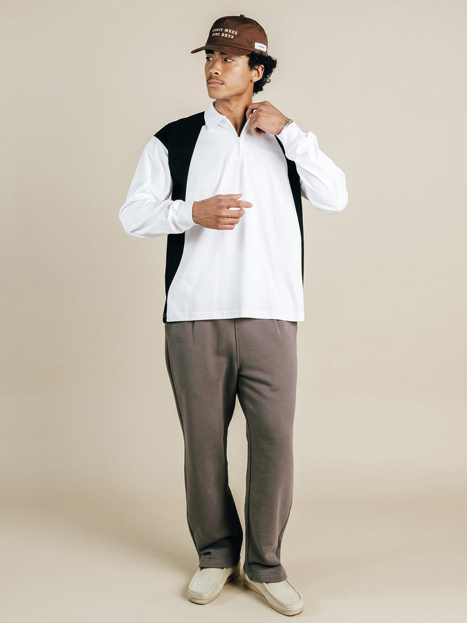 Students Emmett Long Sleeve Polo Spring 2026 |WHITE
