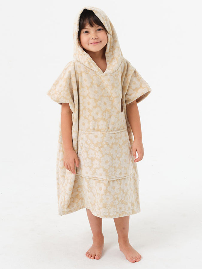 Slowtide Ginny Extra-Warm Poncho (Kids 2-7) Spring 2026 |SANDSTONE