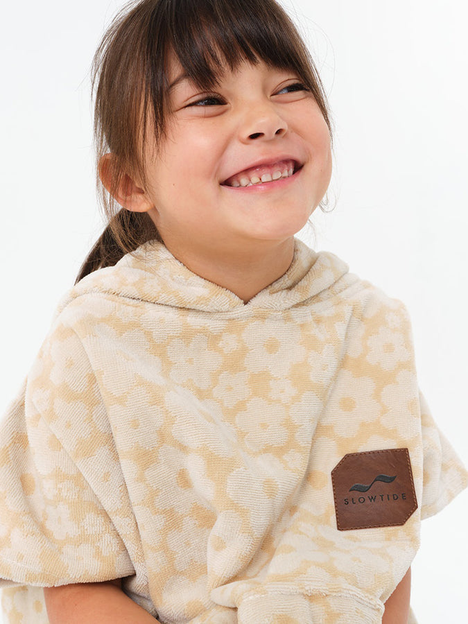 Slowtide Ginny Extra-Warm Poncho (Kids 2-7) Spring 2026 |SANDSTONE