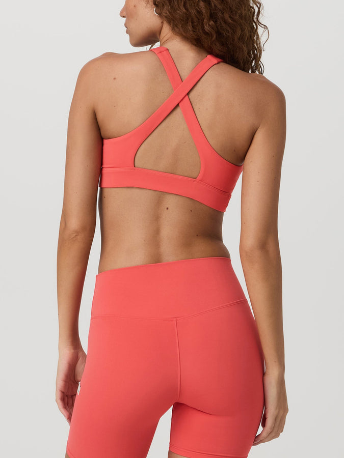 Vuori Daily Form Bra Top Spring 2026 | BRIGHT CORAL (BCR)