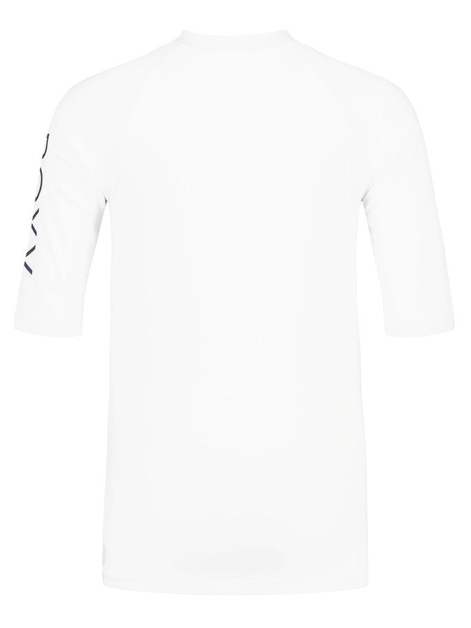 Roxy Whole Hearted Short Sleeve Rashguard (Youth 7-14) Spring 2026 | BRIGHT WHITE (104)