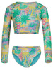 Roxy Palm Sun Crop Rashguard Set (Youth 7-14) Spring 2026