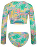 Roxy Palm Sun Crop Rashguard Set (Youth 7-14) Spring 2026