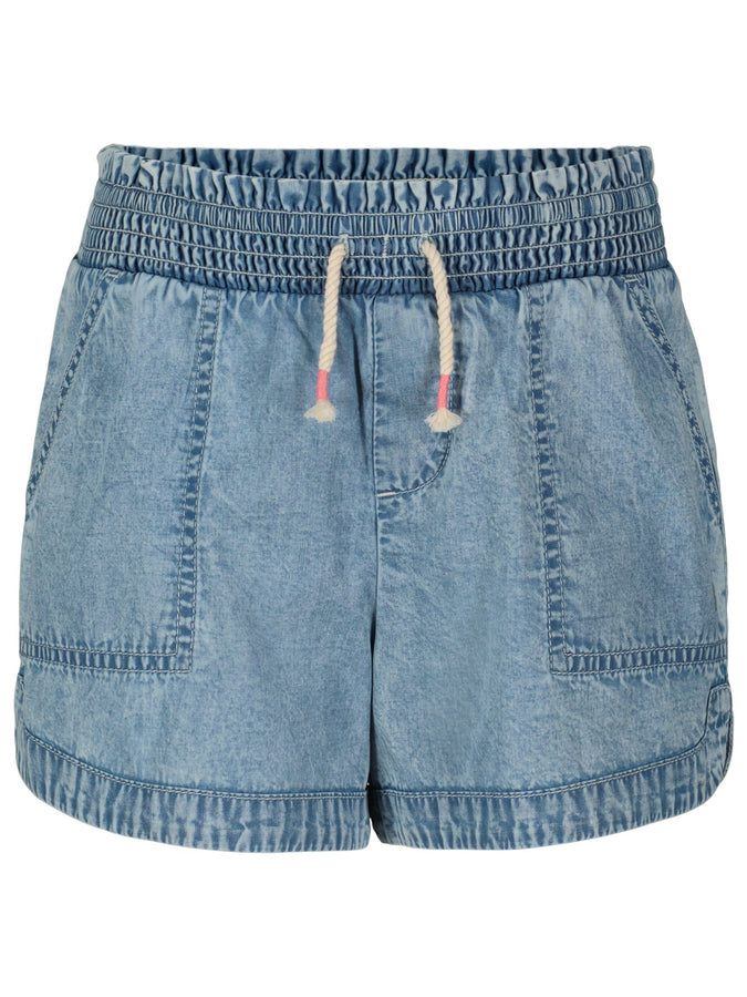 Roxy Soleil Shorts (Youth 7-14) Spring 2026 |BLUE WASH (901)