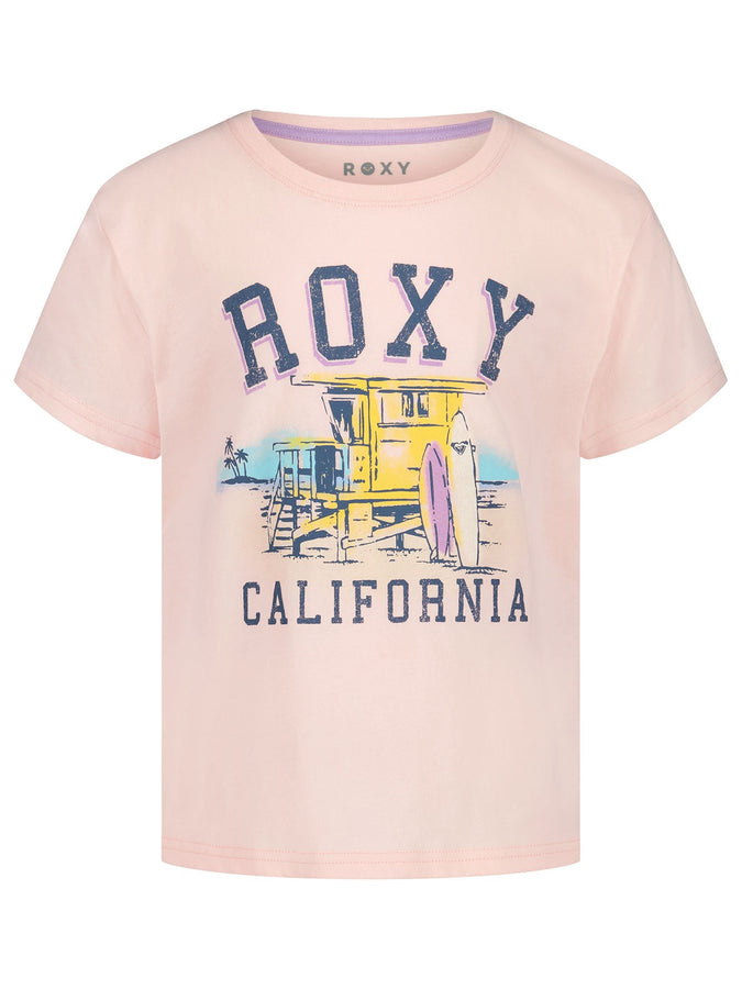 Roxy California T-Shirt (Youth 7-14) Spring 2026 | VEILED ROSE (696)