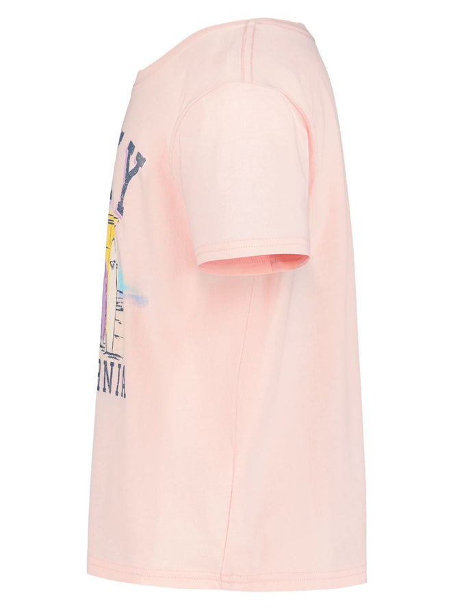 Roxy California T-Shirt (Youth 7-14) Spring 2026 | VEILED ROSE (696)