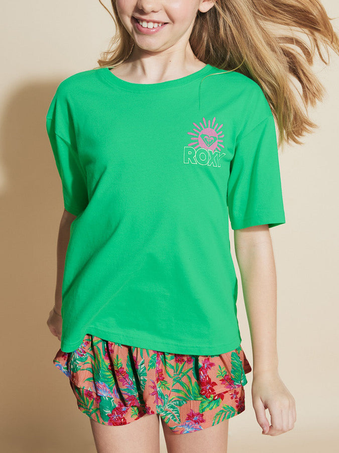 Roxy Oceanwave Oversized T-Shirt (Youth 7-14) Spring 2026 | MEADOW (323)