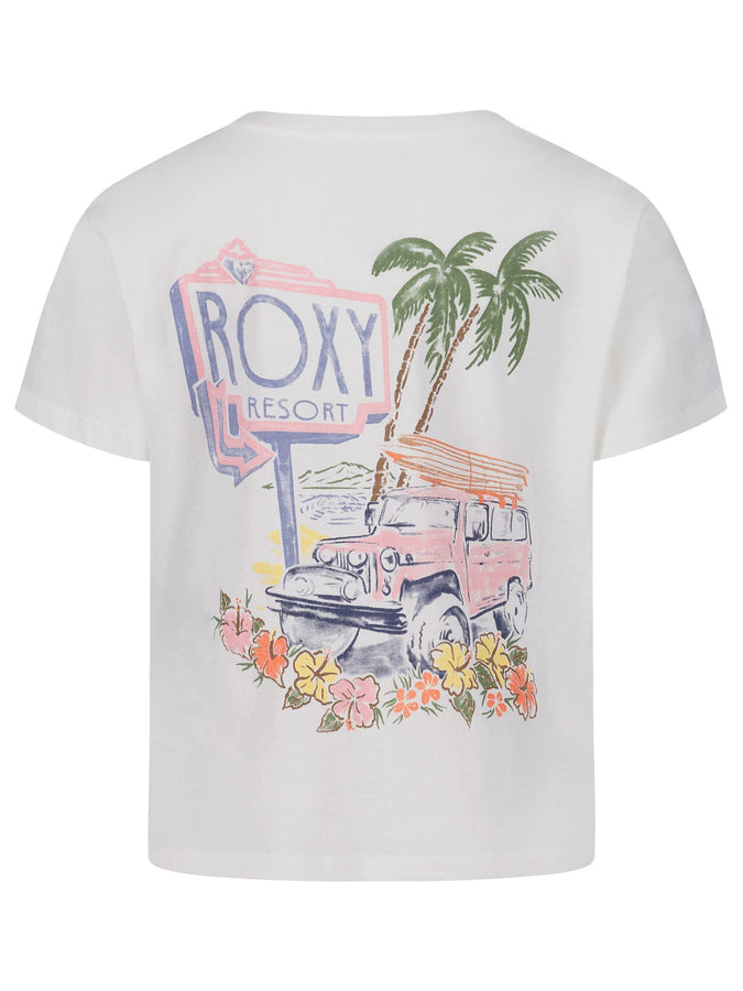 Roxy Resort T-Shirt (Youth 7-14) Spring 2026 | COCONUT MILK (109)