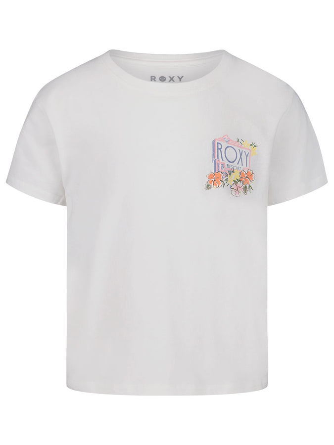Roxy Resort T-Shirt (Youth 7-14) Spring 2026 | COCONUT MILK (109)