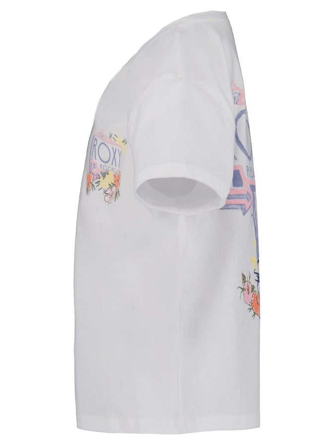 Roxy Resort T-Shirt (Youth 7-14) Spring 2026 | COCONUT MILK (109)