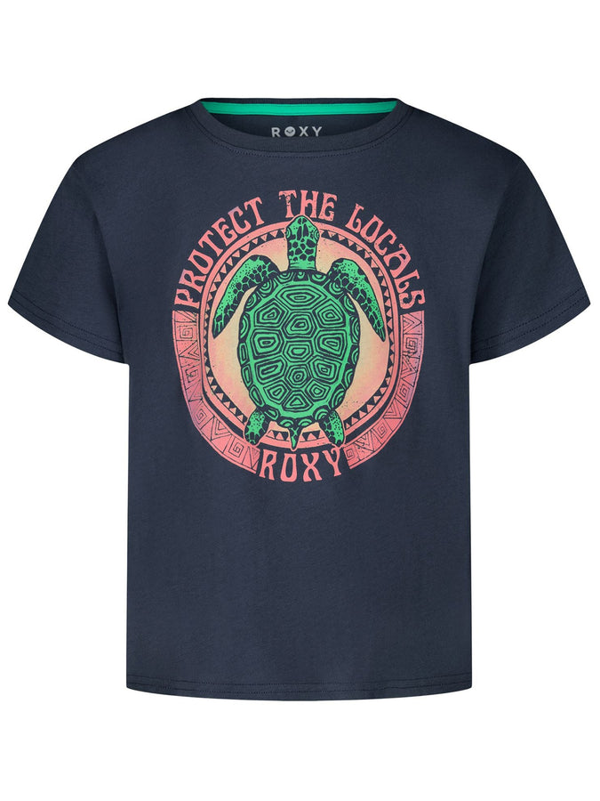 Roxy Protect The Locals T-Shirt (Kids 2-7) Spring 2026 | VINTAGE INDIGO (409)