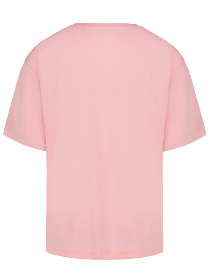 Roxy Hight Tide Oversized T-Shirt (Youth 7-14) Spring 2026 | QUARTZ PINK (678)
