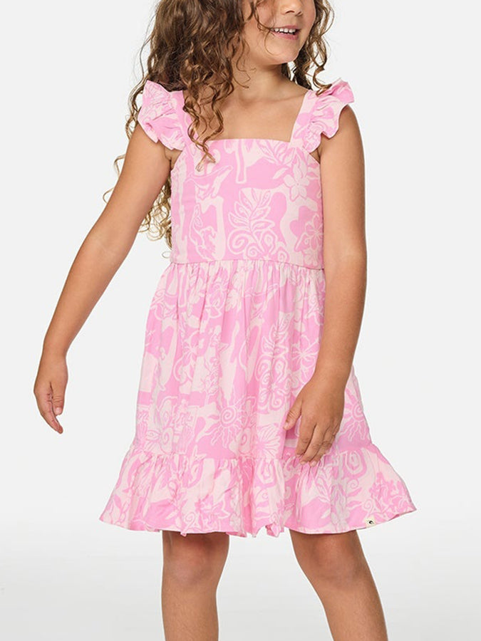 Rip Curl Surf Magic Dress (Kids 2-7) Spring 2026 | BEGONIA PINK (4525)
