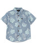 Rip Curl Ride The Wave Short Sleeve Buttondown Shirt (Kids 2-7) Spring 2026