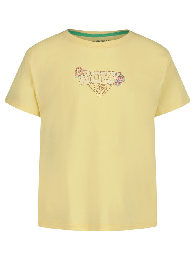 Roxy Grateful For Nature T-Shirt (Youth 7-14) Spring 2026 | GOLDEN HAZE (744)