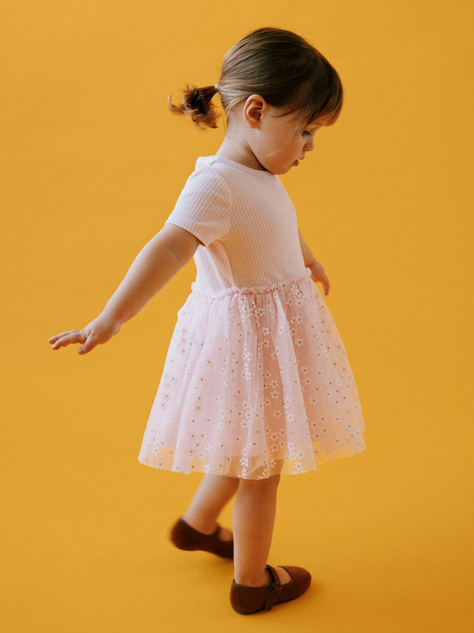 Name It Floral Dress (Kids 2-7) Spring 2026 | CRADLE PINK