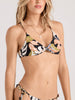 Volcom Distant Tropic Twist Front Bralette Bikini Top Spring 2026