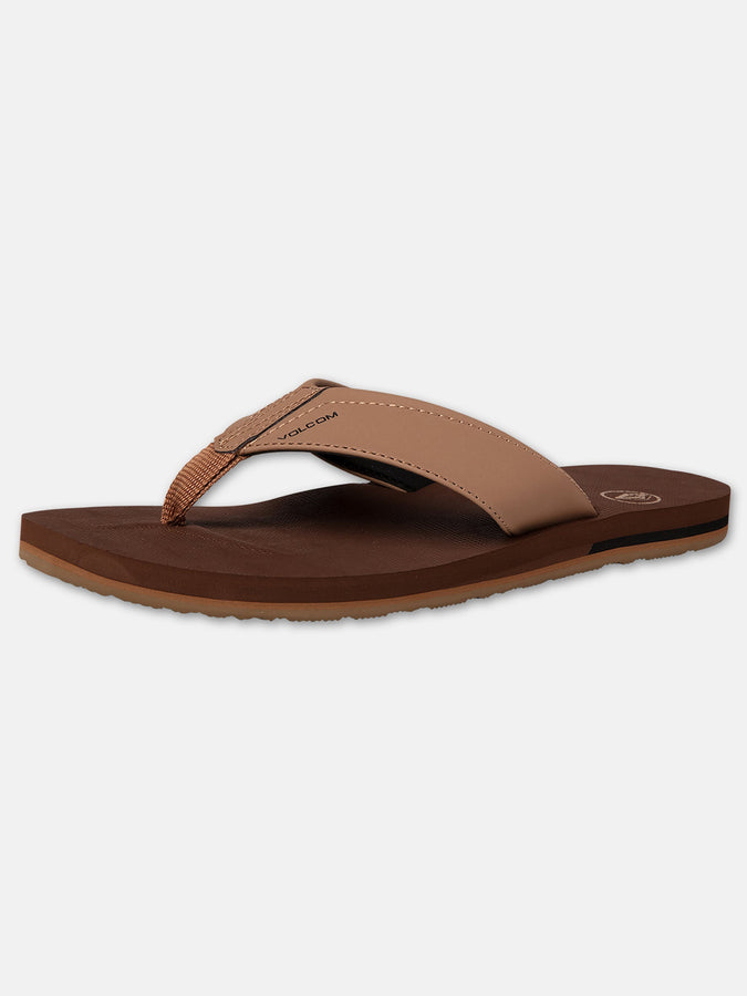 Volcom Victor Sandals Spring 2026 | BROWN/KHAKI (BKH)