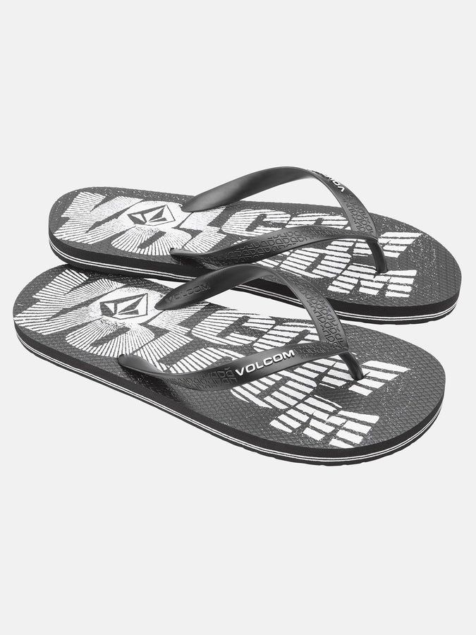 Volcom Volcomotion Sandals Spring 2026 | BLACK/WHITE (BWH)