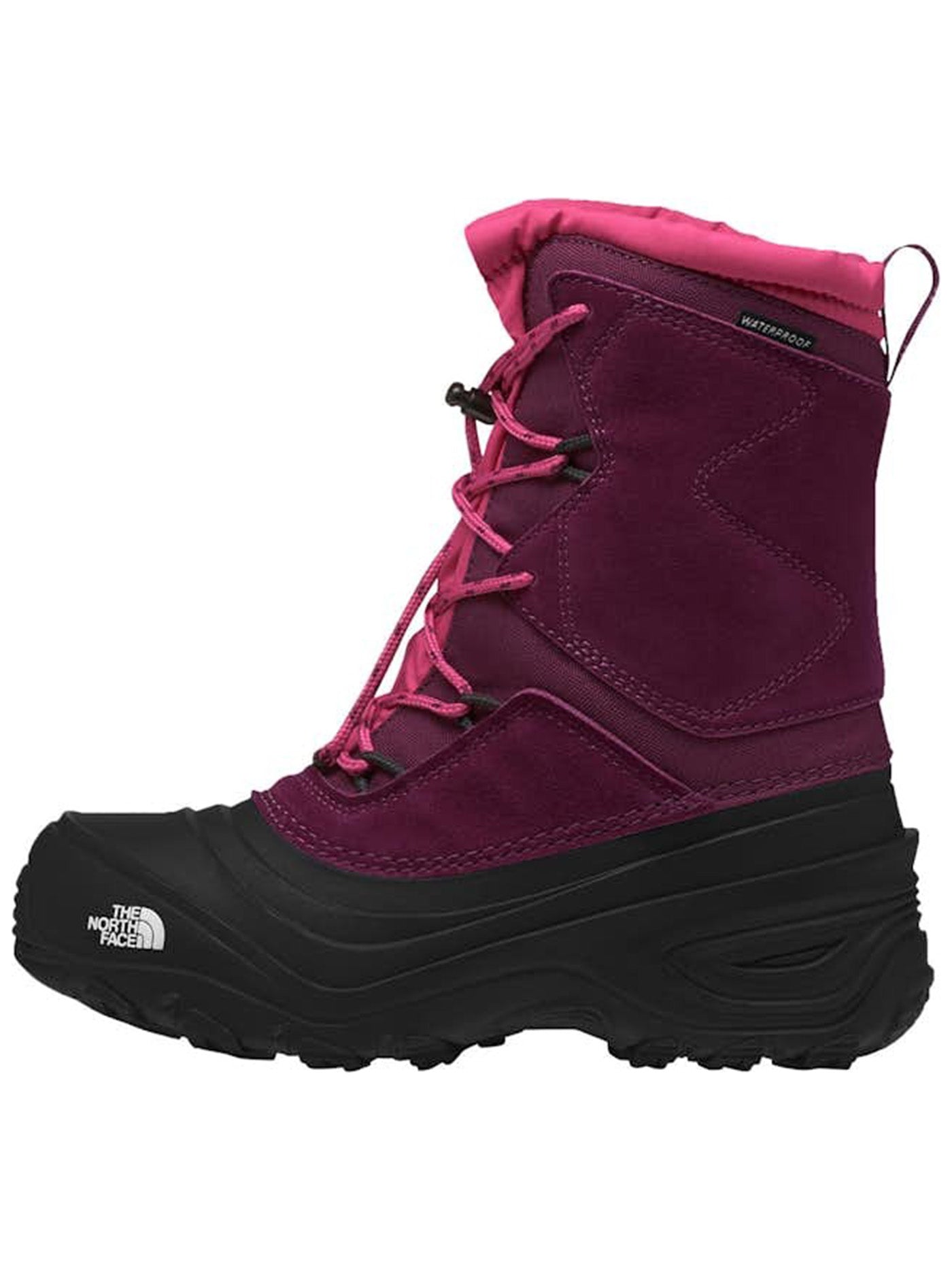 The North Face Alpenglow V Boysenberry/TNF Black Winter Boots