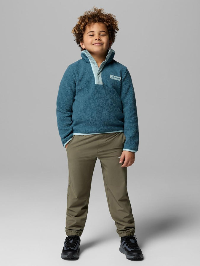 Columbia Helvetia II Half Snap Fleece (Youth 7-14) Spring 2026 | EVRBLUE/CRSH BLU/MRN LGT (429)
