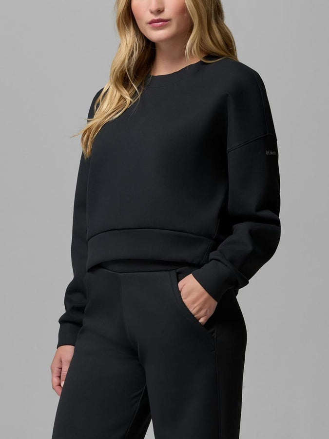 Columbia Amazesweats Heavyweight Crewneck Sweatshirt Fall 2026 | BLACK (010)