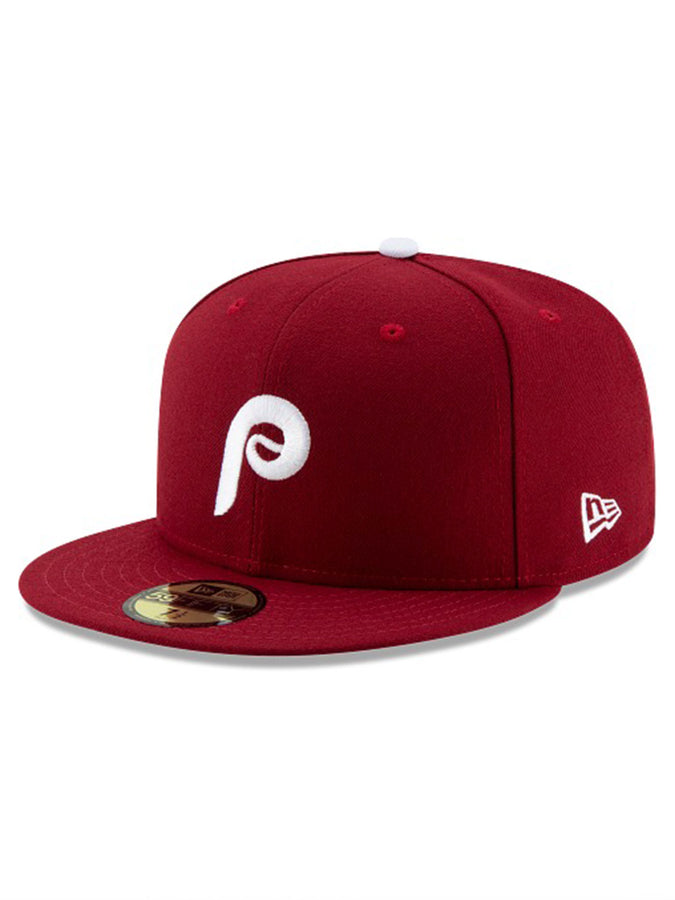 NewEra Authentic Collection 59Fifty Philadelphia Phillies Hat | RED