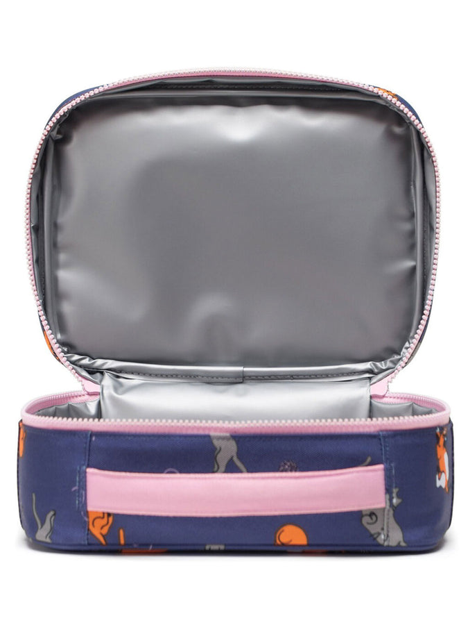 Herschel Pop Quiz Lunch Box | PLAYING CATS (06827)