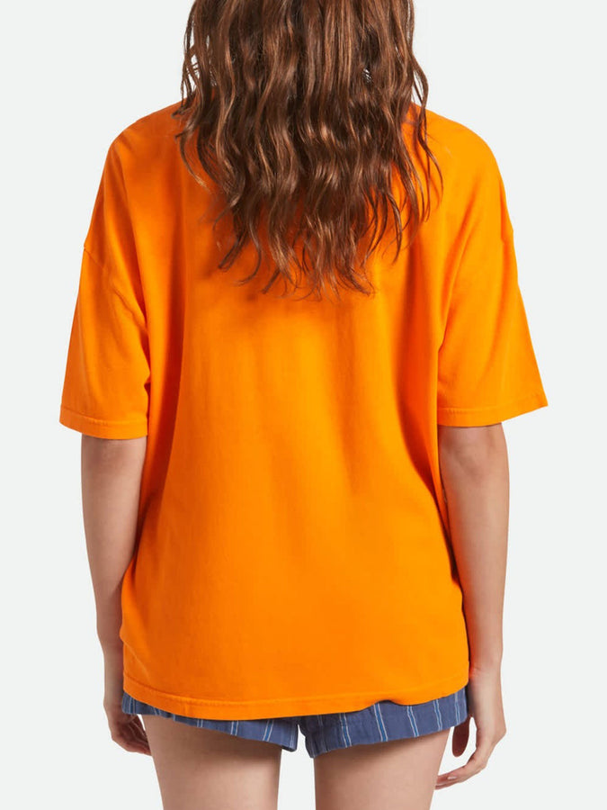 Brixton Back On Track T-Shirt Fall 2025 | PERMISSION ORANGE