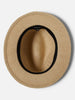 Brixton Roma Straw Fedora Hat Spring 2025