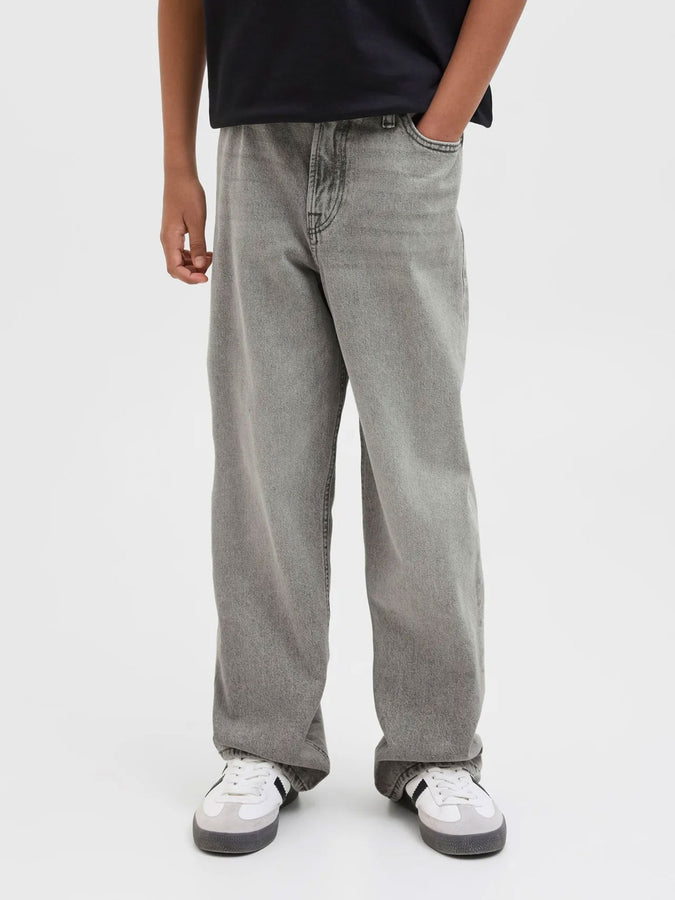 Jack Jones Alex Original AKM 554 Grey Denim Jeans Spring 2026 | GREY DENIM