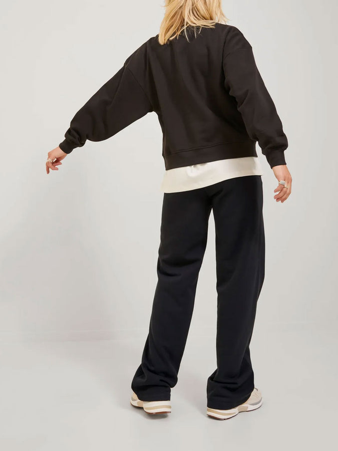 JJXX Ally Wide Sweatpants Spring 2026 | BLACK