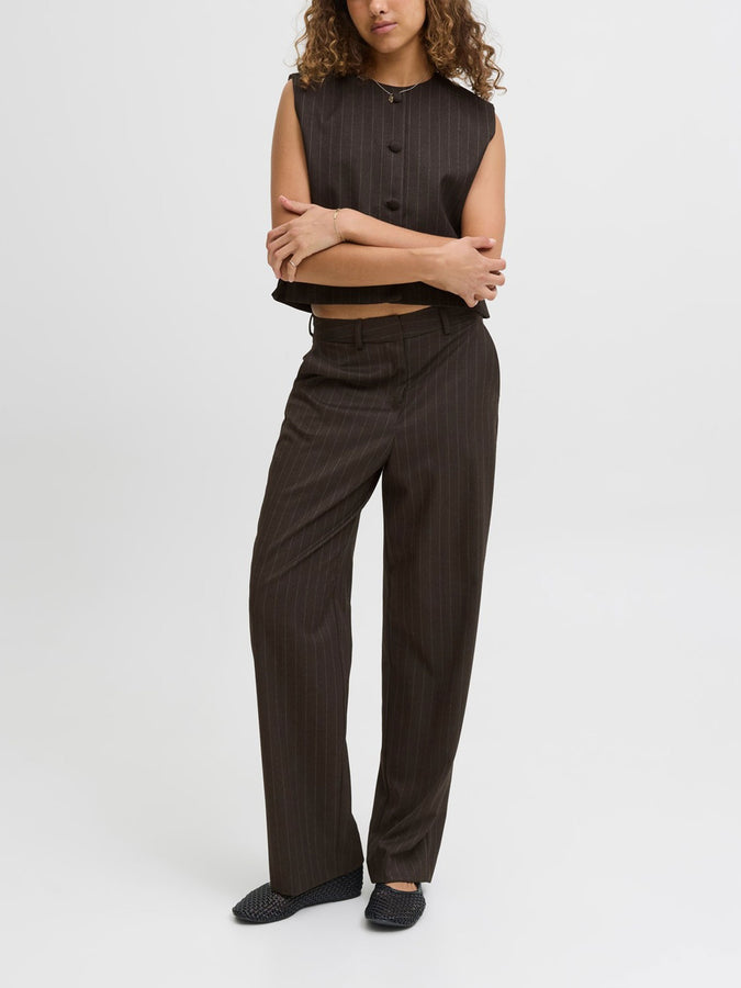 JJXX Ana Mary Brushed Top Holiday 2025 | BRACKEN STRIPES