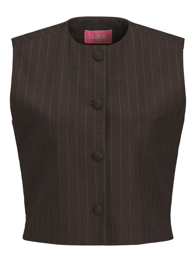 JJXX Ana Mary Brushed Top Holiday 2025 | BRACKEN STRIPES