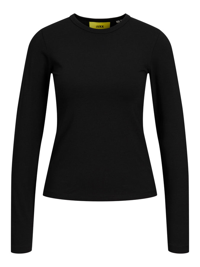 Jjxx Celine Gigi Long Sleeve T-Shirt Fall 2026 | BLACK