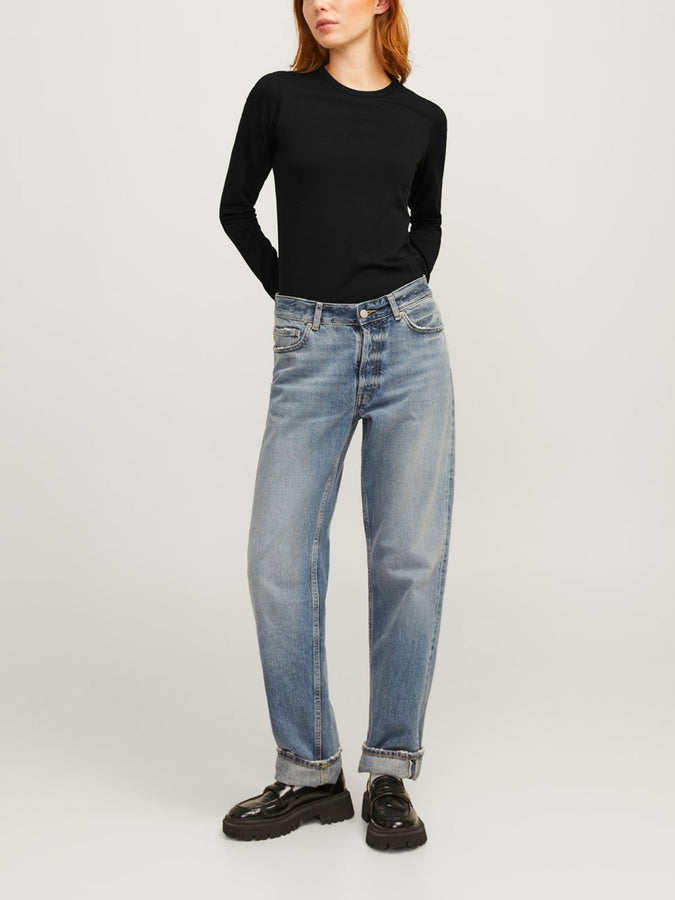 Jjxx Celine Gigi Long Sleeve T-Shirt Fall 2026 | BLACK