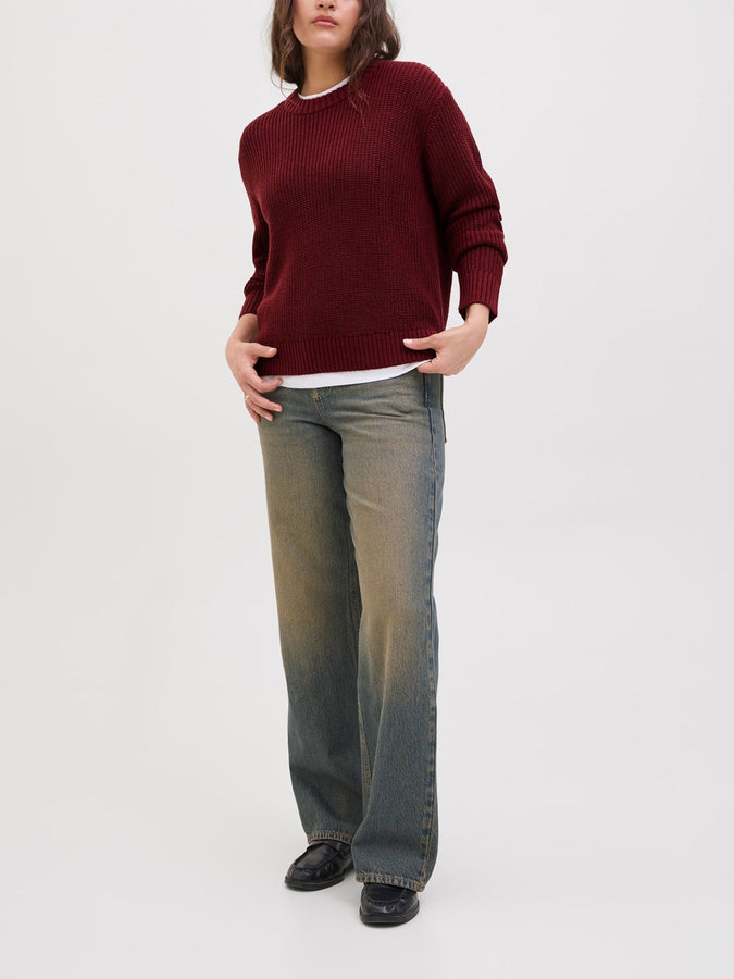 JJXX Global Sweater Holiday 2025 | CABERNET
