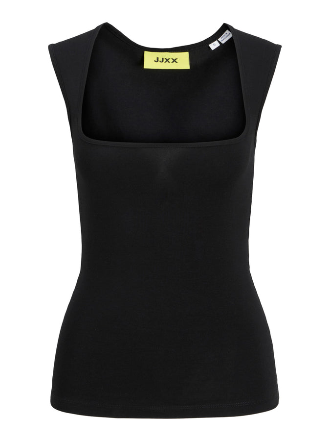 JJXX Isabella Gigi Tank Top Spring 2026 | BLACK